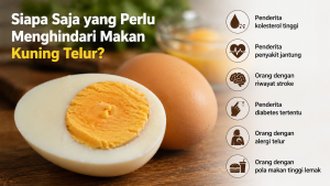 Waspada! Kondisi Kesehatan Ini Sebaiknya Tidak Terlalu Banyak Makan Kuning Telur