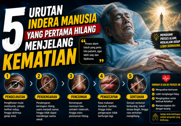 Menjelang Akhir Hayat, Ini Perubahan Indera yang Terjadi