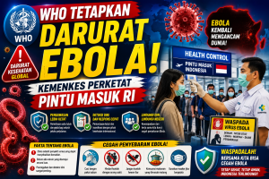 Ebola Kembali Jadi Sorotan Dunia, Ini Respons Pemerintah RI