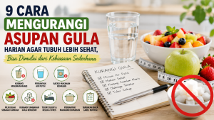 Langkah Mudah Menjalani Hidup Rendah Gula Setiap Hari