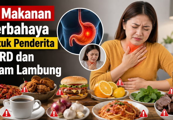 Dokter Ungkap Makanan yang Sebaiknya Dihindari Penderita GERD