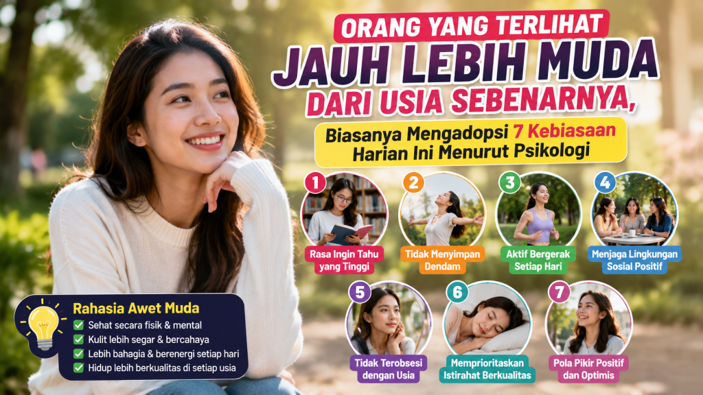 Kenapa Ada Orang yang Selalu Tampak Lebih Muda? Ini Penjelasannya