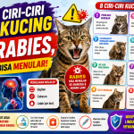 Awas Menular! Kenali Tanda Kucing Terinfeksi Rabies
