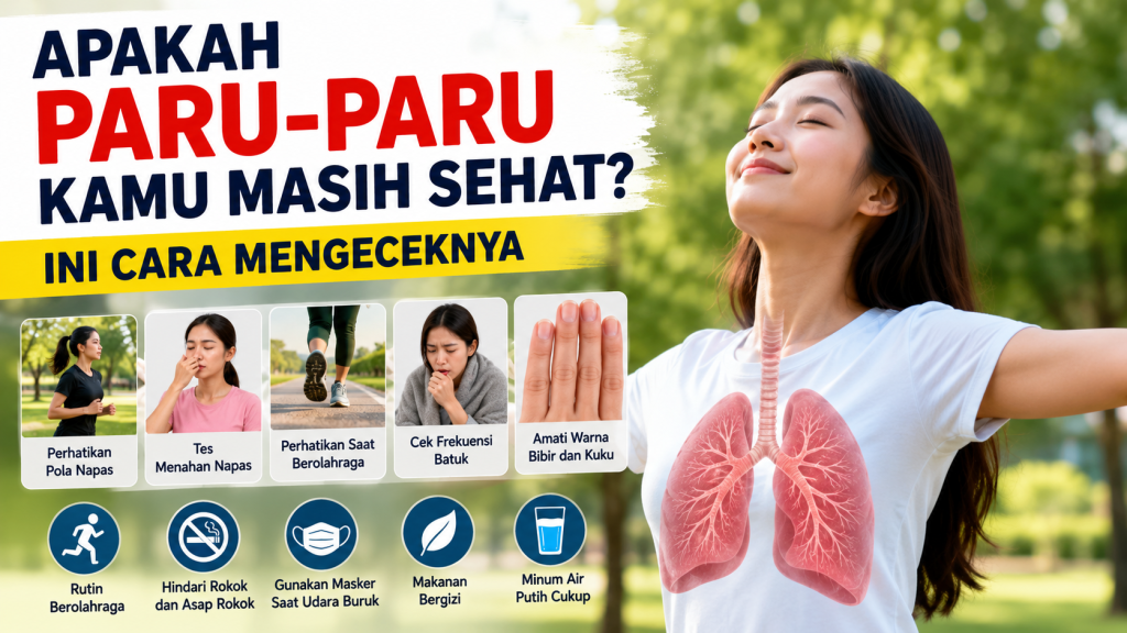 Sering Sesak Napas? Ini Cara Mengetahui Kondisi Paru-Paru Anda