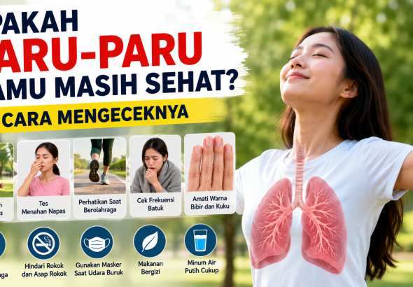 Sering Sesak Napas? Ini Cara Mengetahui Kondisi Paru-Paru Anda
