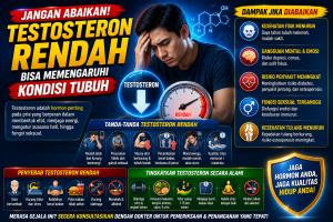 Jangan Abaikan, Testosteron Rendah Bisa Memengaruhi Kondisi Tubuh