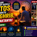 Jangan Abaikan Nasihat Orang Tua Saat Maghrib, Ini Fakta di Baliknya