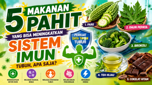 Makanan Pahit dan Manfaatnya untuk Sistem Kekebalan Tubuh