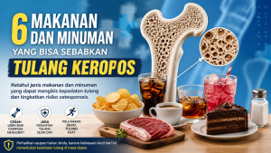 Tanpa Disadari, 6 Jenis Makanan Ini Picu Tulang Keropos