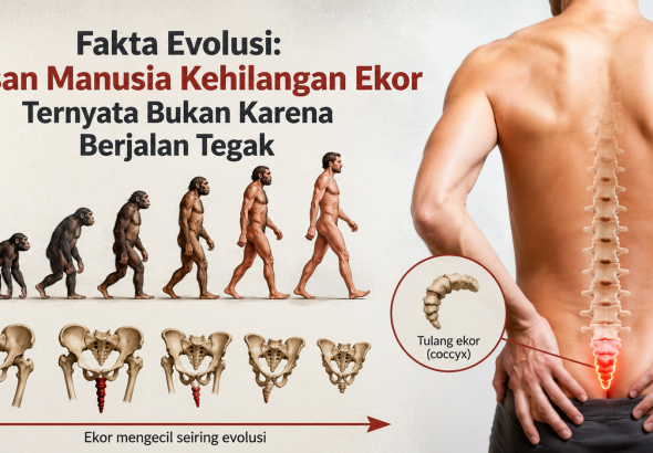 Fakta Evolusi: Alasan Manusia Kehilangan Ekor Ternyata Bukan Karena Berjalan Tegak