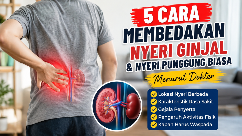 Nyeri Punggung Tak Selalu Karena Otot, Bisa Jadi Tanda Masalah Ginjal
