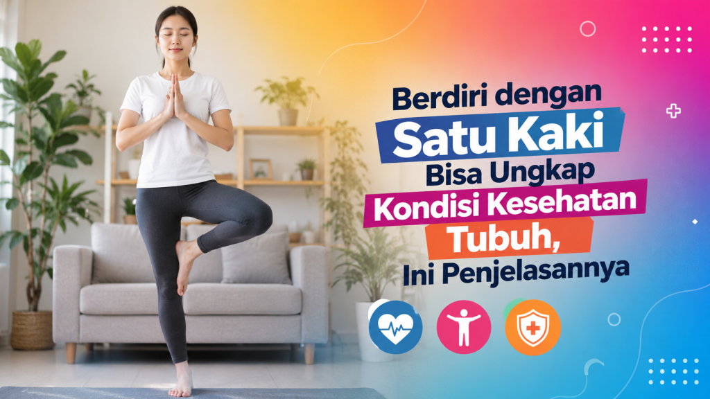 Tes Sederhana Berdiri Satu Kaki Bisa Membantu Mengenali Kondisi Tubuh