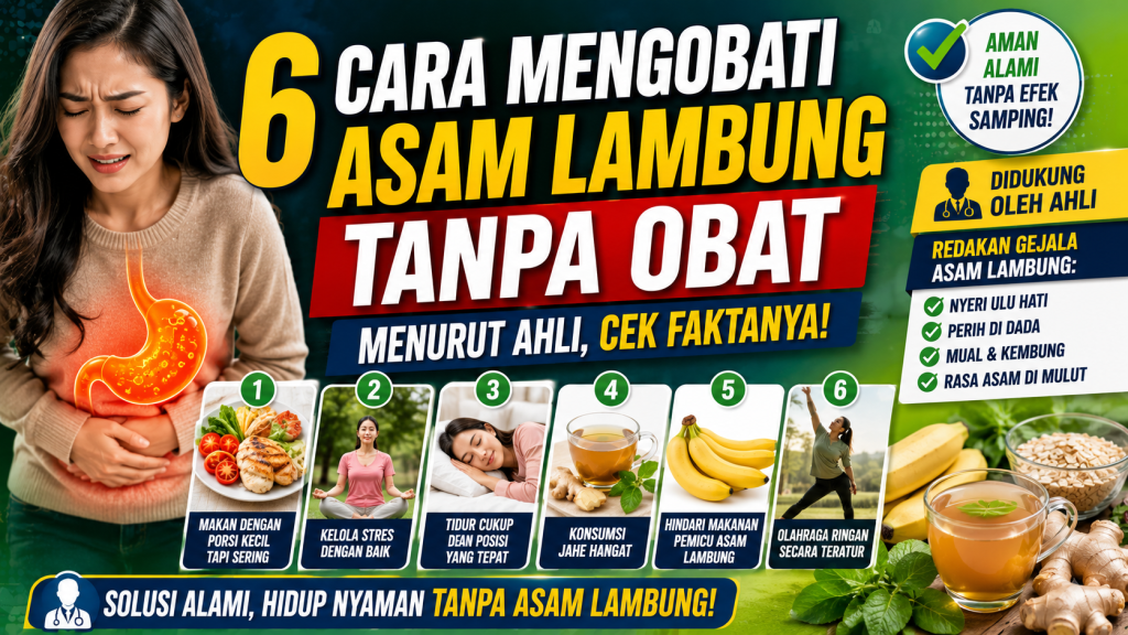 6 Kebiasaan Sederhana yang Bisa Membantu Meredakan Asam Lambung