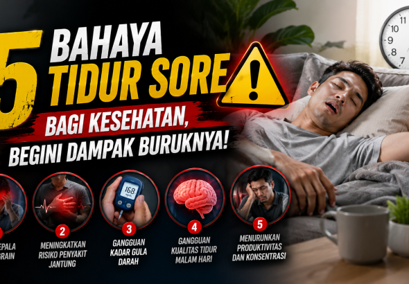 Kebiasaan Tidur Sore Bisa Ganggu Kesehatan, Ini Penjelasannya