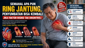 Ring Jantung Bukan Jaminan Bebas Penyumbatan, Ini Penjelasannya