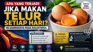 Telur Setiap Hari: Manfaat Besar dan Risiko yang Jarang Diketahui