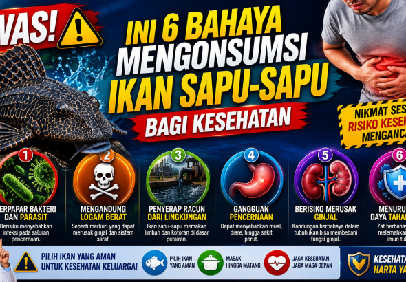 Fakta di Balik Ikan Sapu-Sapu, Benarkah Aman untuk Dikonsumsi?