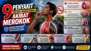 Merokok Dapat Memperparah Berbagai Penyakit, Ini Daftarnya