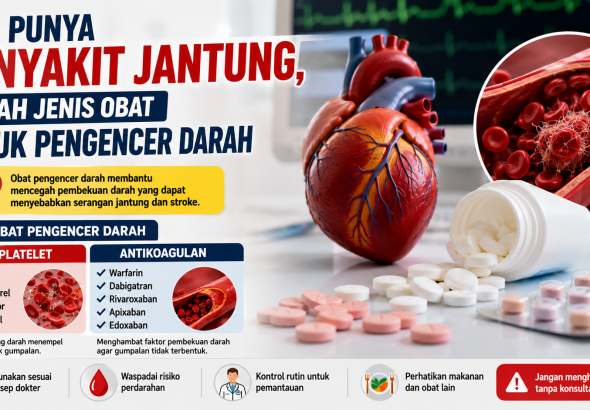 Obat Pengencer Darah pada Penyakit Jantung: Manfaat, Risiko, dan Cara Kerjanya