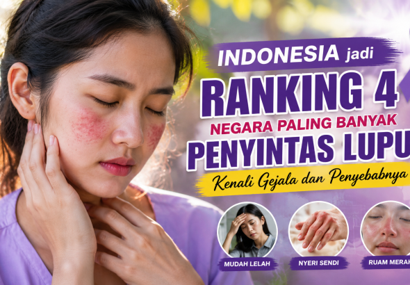 Indonesia Masuk Empat Besar Kasus Lupus di Dunia, Ini Gejala yang Perlu Diwaspadai
