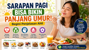 Ahli Ungkap Alasan Sarapan Pagi Bisa Membantu Menjaga Umur Panjang