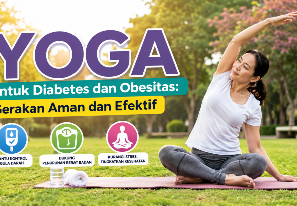 7 Gerakan Yoga yang Cocok untuk Penderita Diabetes dan Obesitas