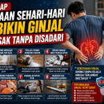 Jangan Anggap Remeh, 8 Kebiasaan Harian yang Bisa Mengganggu Fungsi Ginjal