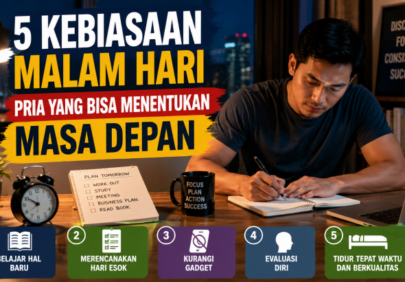 Ingin Hidup Lebih Baik? Mulailah dari Kebiasaan Malam Hari Ini