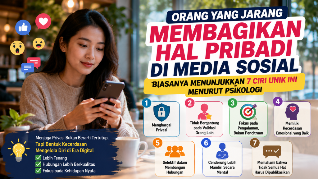 Psikologi Ungkap 7 Karakteristik Orang yang Tidak Suka Umbar Kehidupan Pribadi di Media Sosial