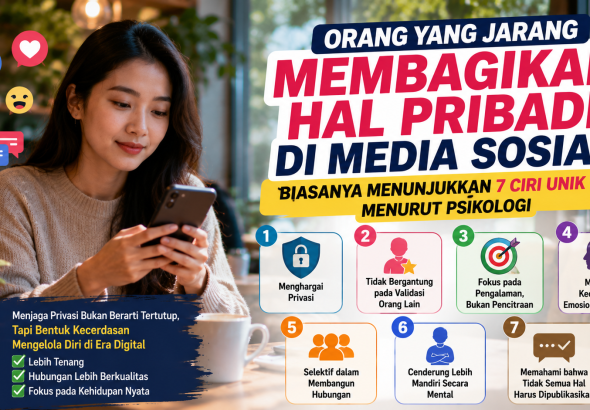 Psikologi Ungkap 7 Karakteristik Orang yang Tidak Suka Umbar Kehidupan Pribadi di Media Sosial