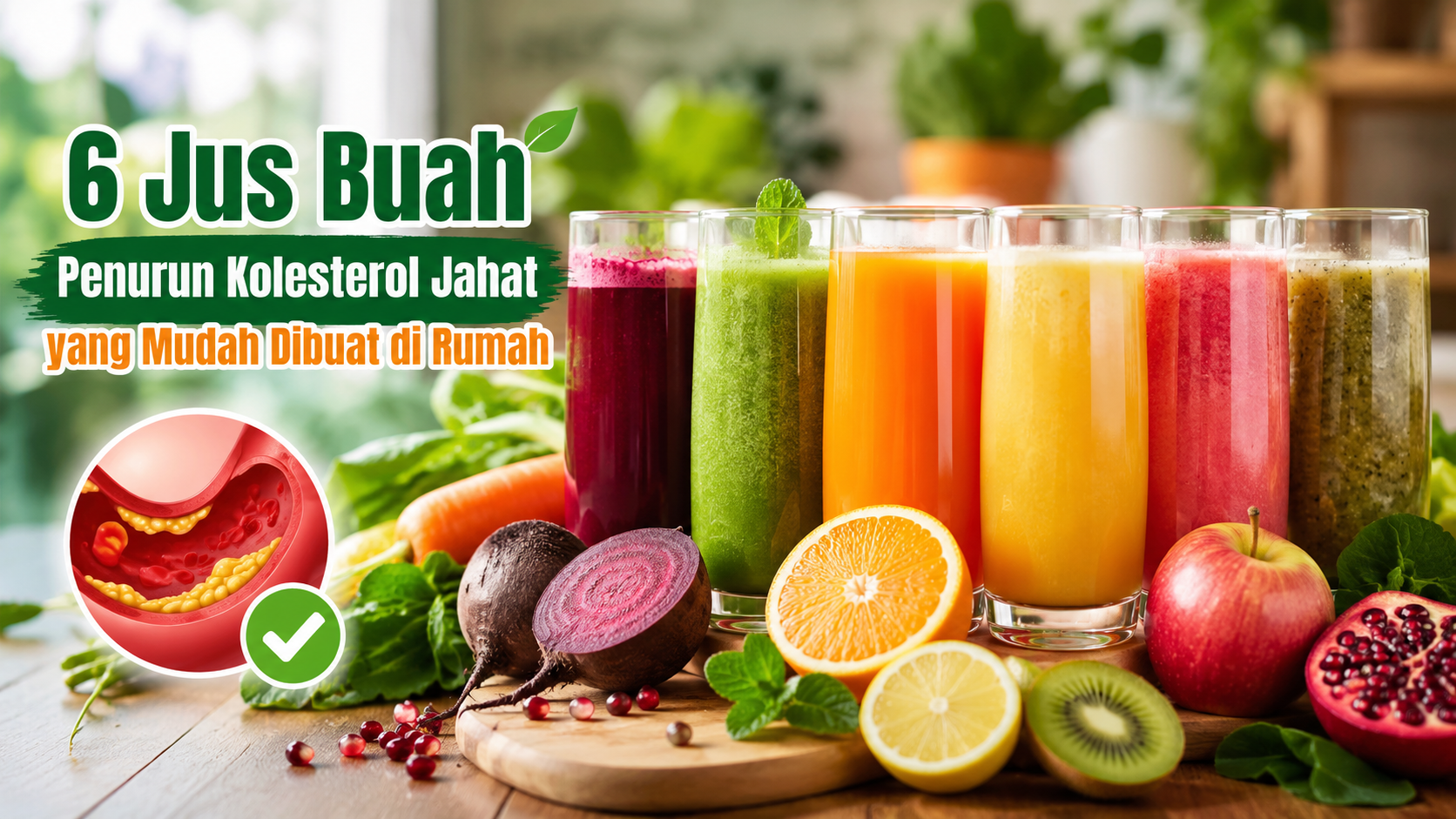 6 Jus Buah Penurun Kolesterol Jahat yang Mudah Dibuat di Rumah