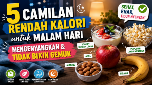 5 Makanan Ringan Sehat untuk Mengatasi Lapar di Malam Hari