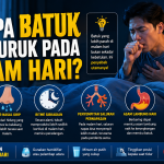 Sering Batuk Saat Malam? Ketahui Penyebab dan Cara Mengatasinya