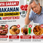 Ingin Tekanan Darah Tetap Stabil? Hindari 5 Makanan Berikut