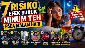 7 Bahaya Minum Teh Terlalu Dekat dengan Waktu Tidur