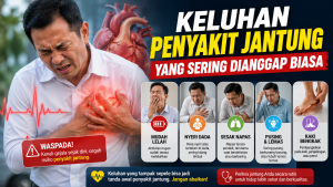 Sering Dianggap Masuk Angin, Ternyata Bisa Jadi Gejala Penyakit Jantung