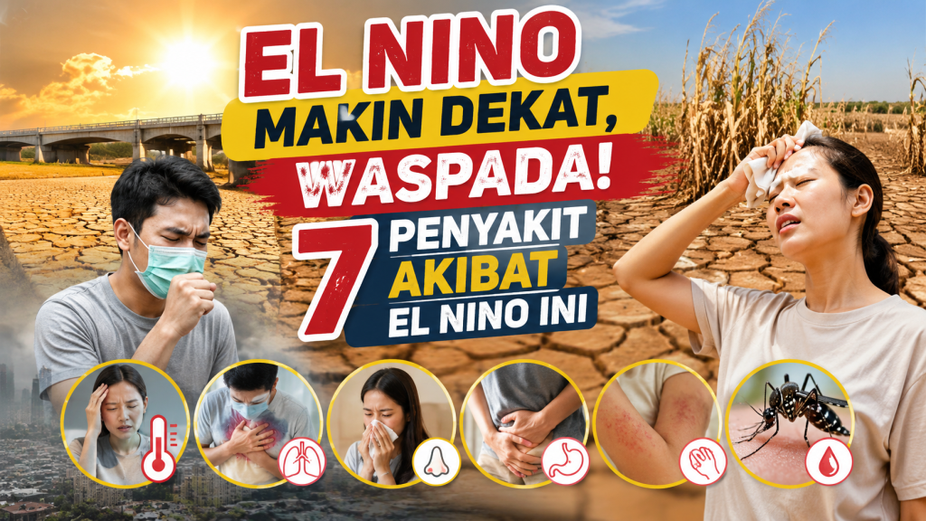 El Nino Bisa Picu Berbagai Penyakit, Kenali Gejalanya Sejak Dini