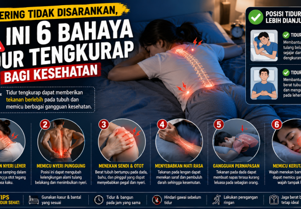 Tidur Tengkurap Ternyata Punya Risiko, Ini 6 Dampaknya bagi Tubuh