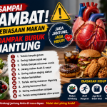 kebiasaan makan yang berdampak buruk bagi jantung