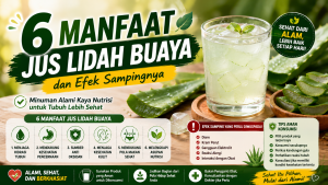 Sebelum Rutin Minum, Kenali 6 Manfaat Jus Lidah Buaya dan Risikonya