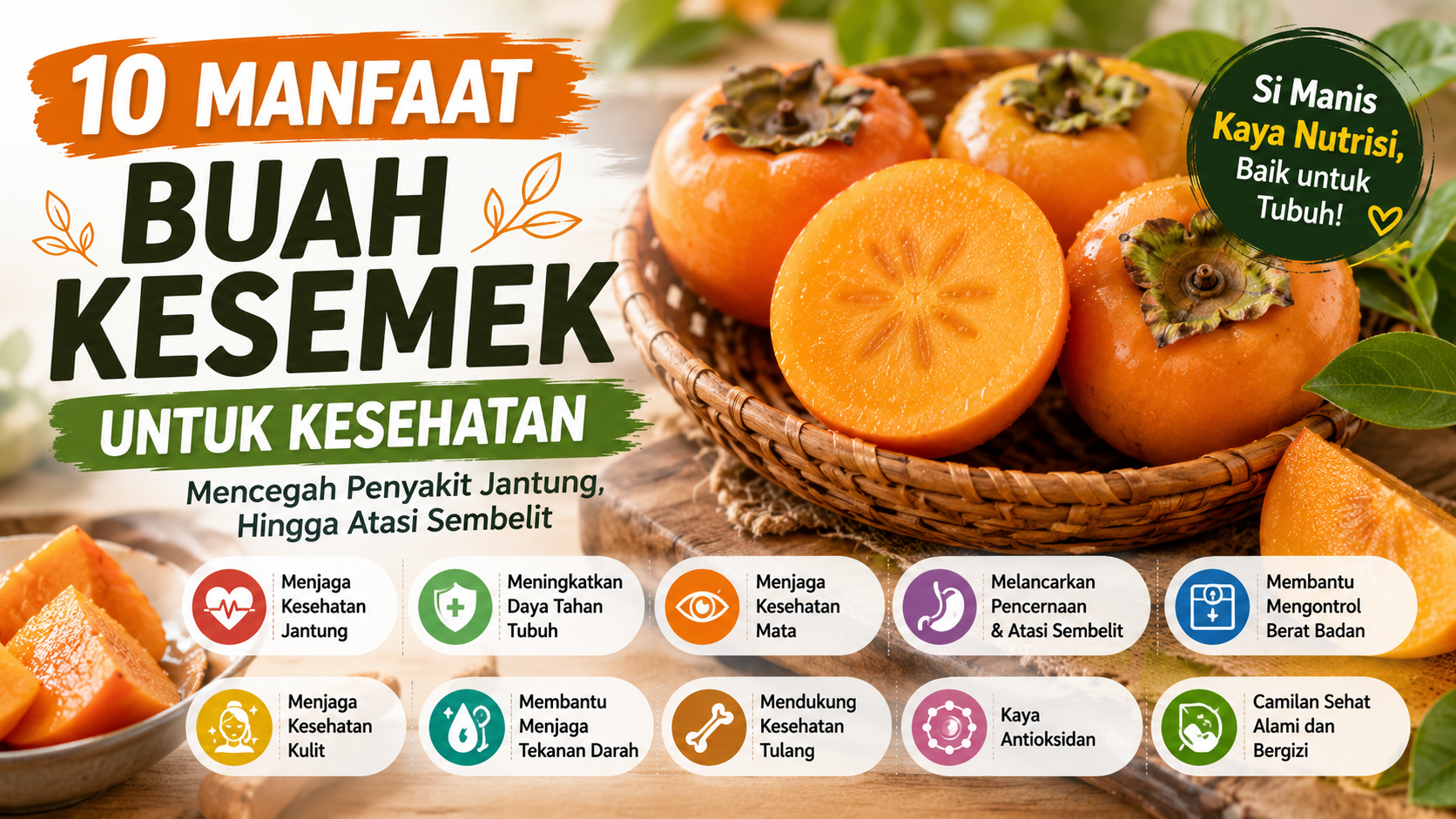 manfaat buah kesemek