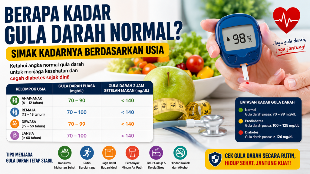 kadar gula darah normal