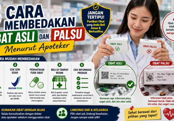 Waspada Obat Palsu! Ini 5 Cara Mudah Mengenali Obat Asli Menurut Apoteker