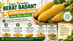 keunggulan jagung untuk menurunkan berat badan