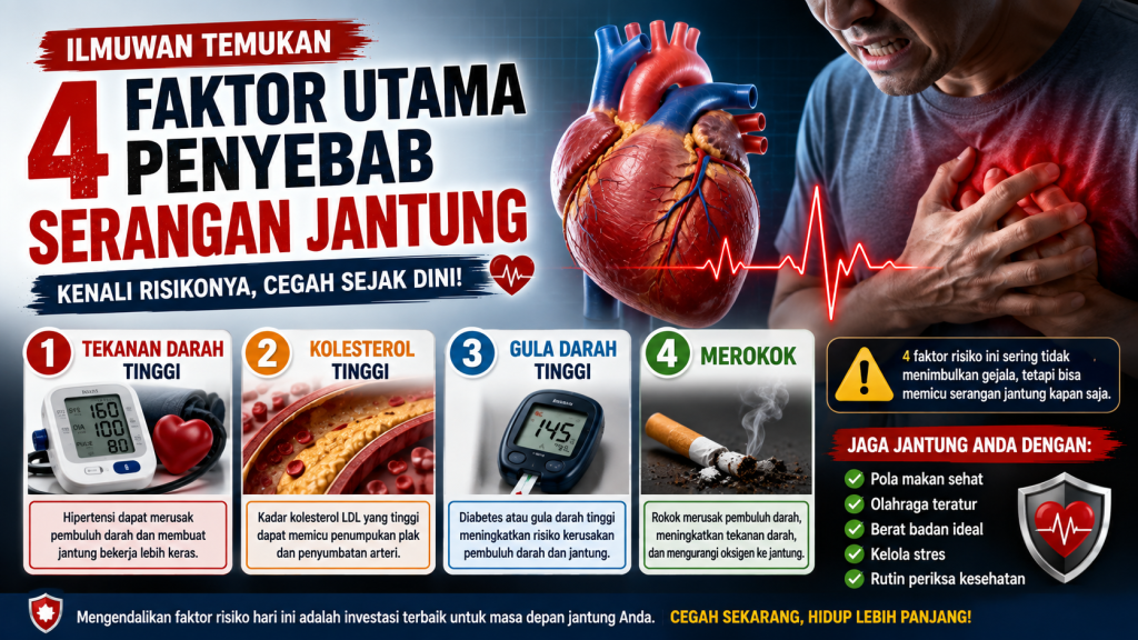 faktor risiko serangan jantung