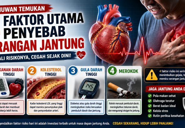 faktor risiko serangan jantung