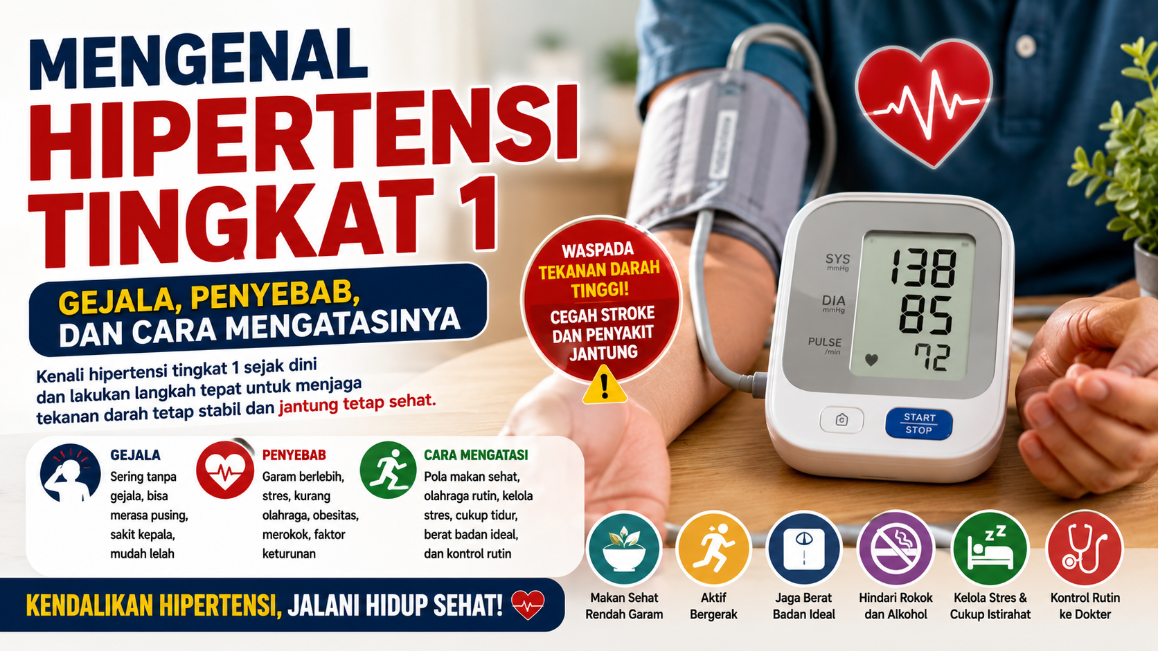 hipertensi tingkat 1