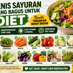 sayuran yang bagus untuk diet