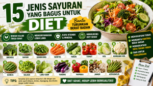 sayuran yang bagus untuk diet