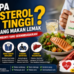 kolesterol tinggi meski jarang makan lemak
